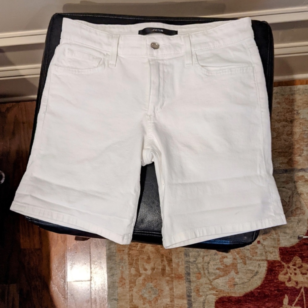 Joe's Jeans white jean shorts
